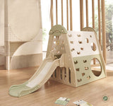 Kids Zone activity house with slide and swing