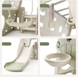 Kids Zone activity house with slide and swing