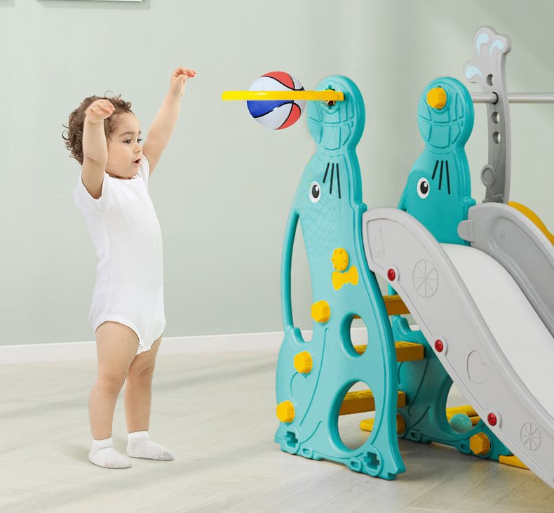 Kids Zone slide & basket