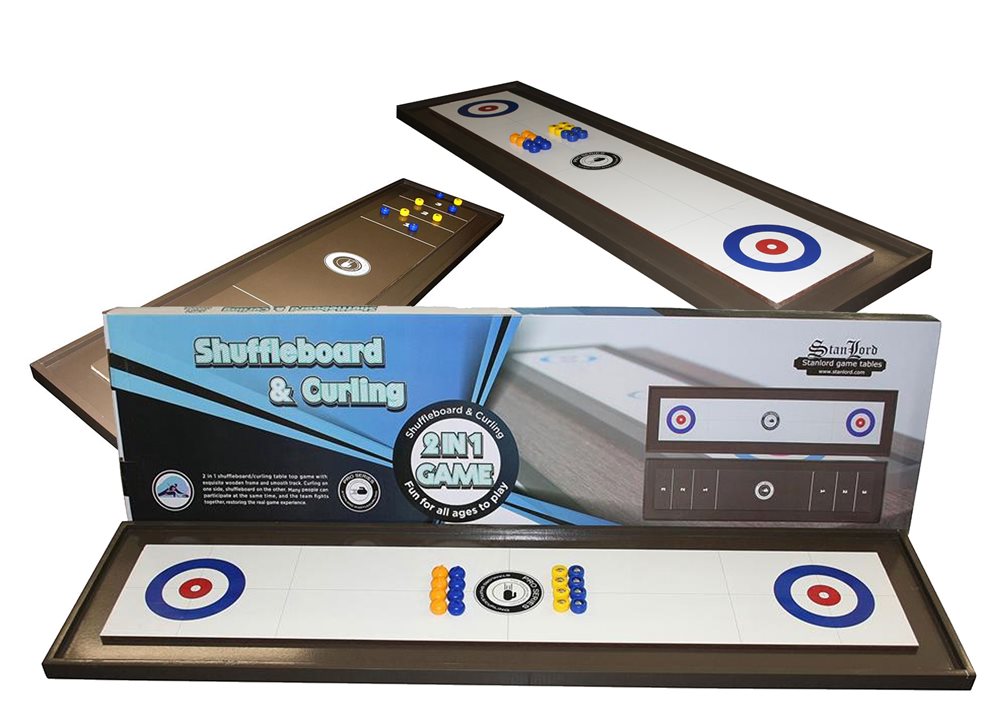 Stanlord Curling & Shuffle Pro Series 2-i-1