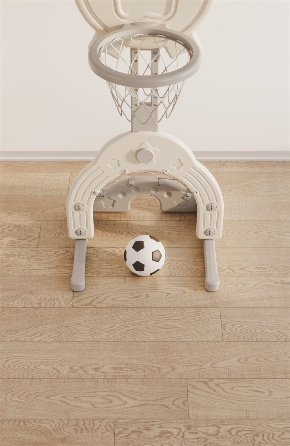 Kids Zone basketstander and golf
