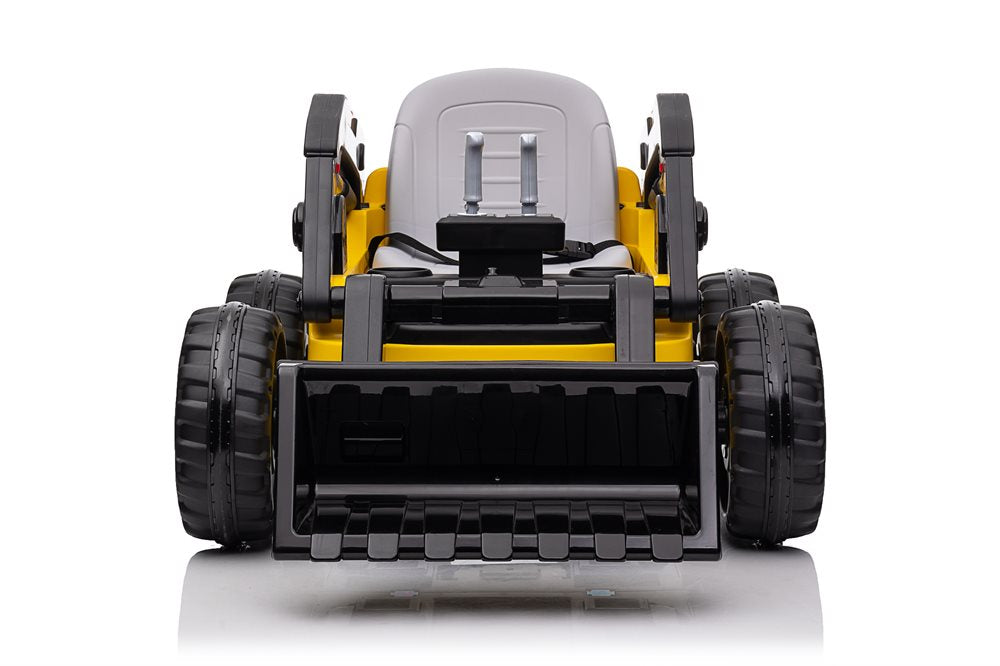 New Holland Lastare Elbil för Barn, 4x12V, Lädersäte