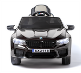 BMW M5 24V Elbil för barn med driftfunktion – upp till 15 km/h