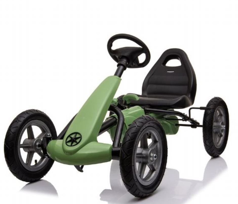Elitetoys Gokart GT Edition med gummihjul – Pedalgokart