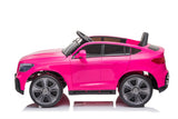 Mercedes GLC Coupé Rosa – Elbil för barn, 4x12V med EVA-däck och lädersäte