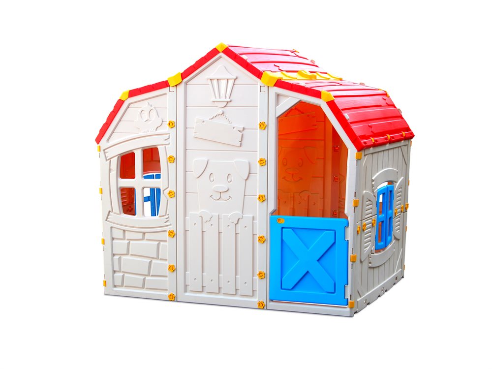 Elitetoys Lekstuga Fantasy XL med dörrar, fönster och balkong