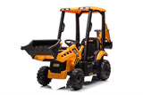 Azeno JCB Backhoe 12V med lädersäte