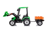 Azeno Farmer Excavator 24V Traktor med släp
