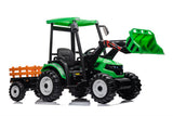Azeno Farmer Excavator 24V Traktor med släp