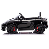 Porsche Spyder 718 RS Elbil med gummihjul – 12V