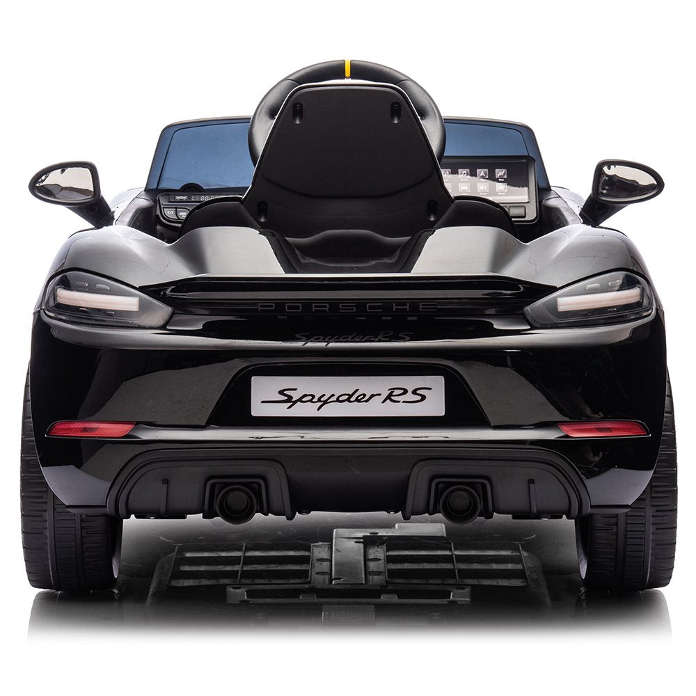 Porsche Spyder 718 RS Elbil med gummihjul – 12V