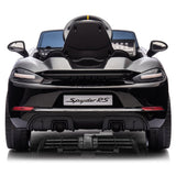 Porsche Spyder 718 RS Elbil med gummihjul – 12V