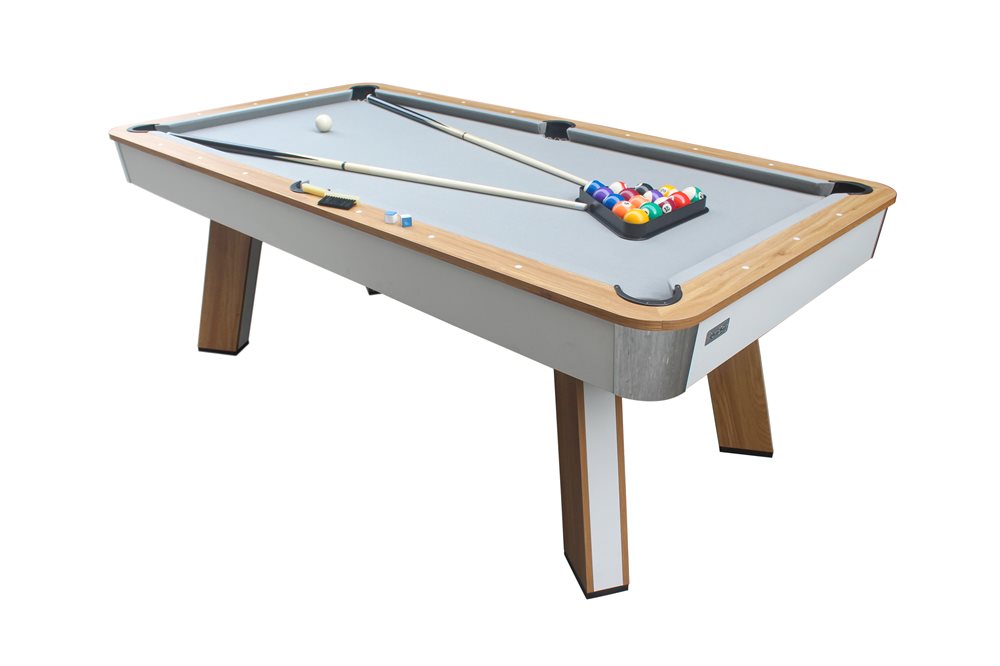 Stanlord Pantheon 7 fot Multibord – Biljard, Bordtennis och Matbord i Vitt