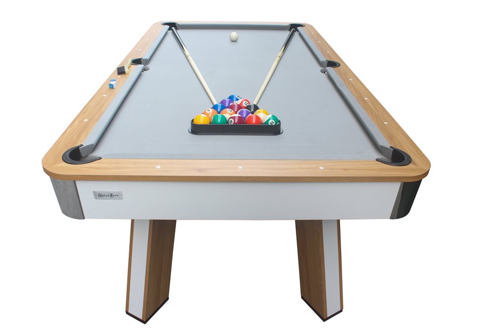 Stanlord Pantheon 7 fot Multibord – Biljard, Bordtennis och Matbord i Vitt
