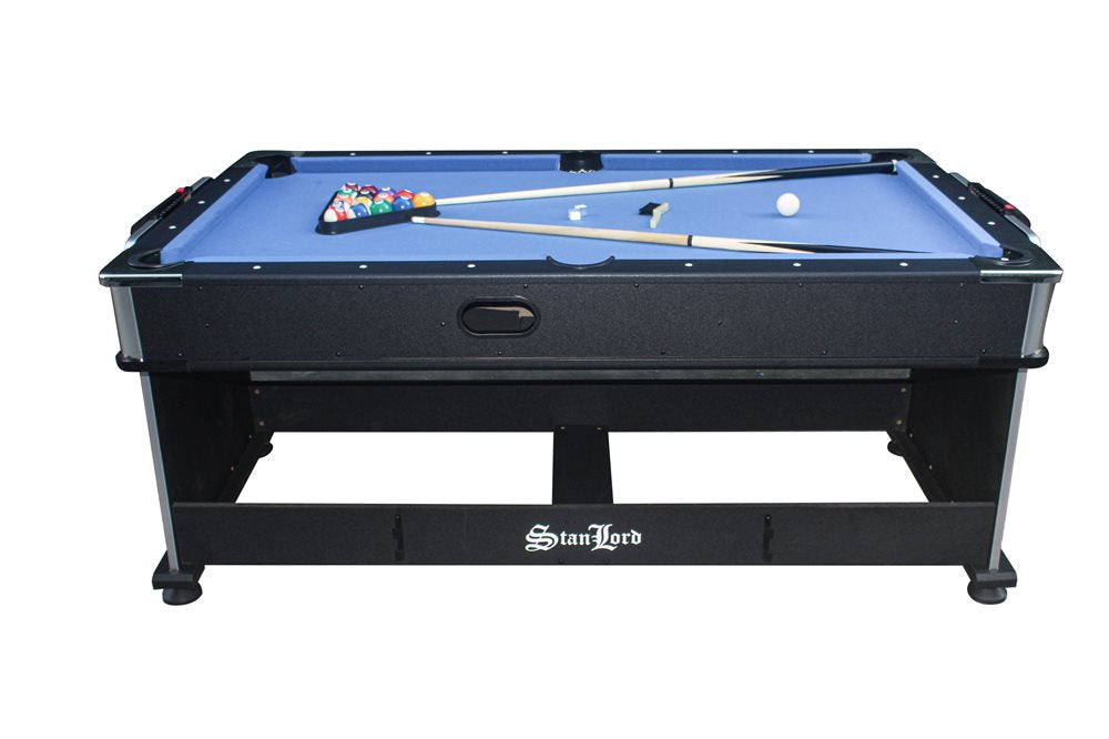 Stanlord Lucca 6" Multibord – Biljard, Airhockey och Bordtennis