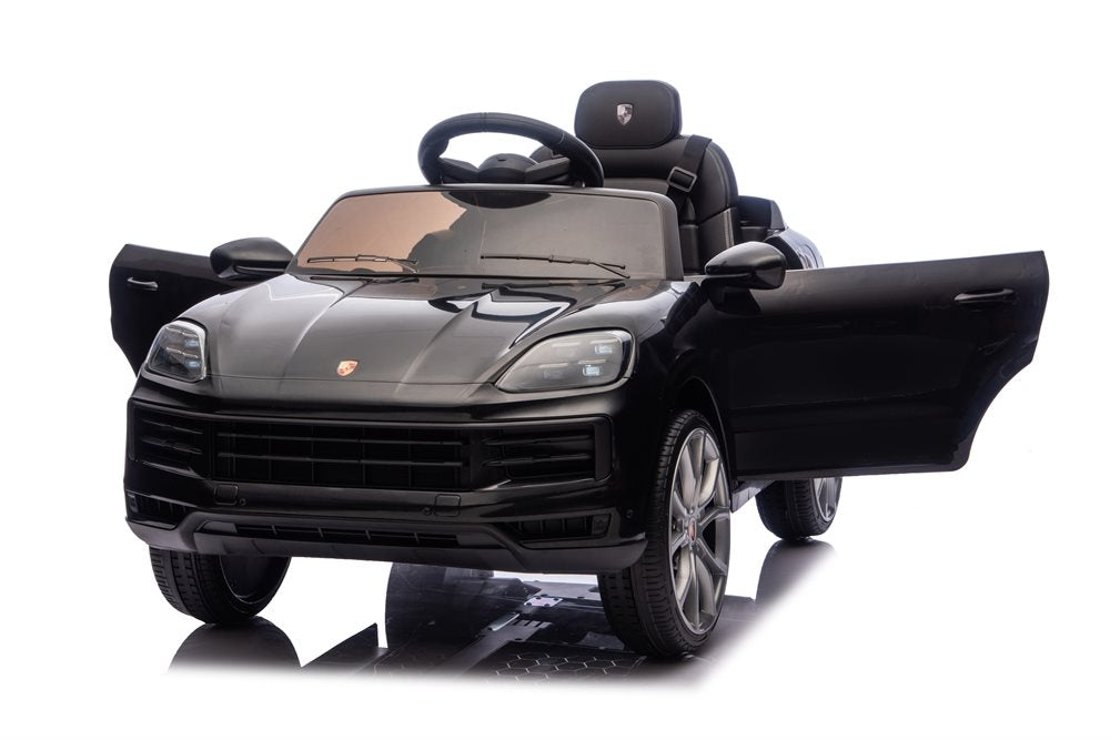 Porsche Cayenne 12V Elbil med gummihjul