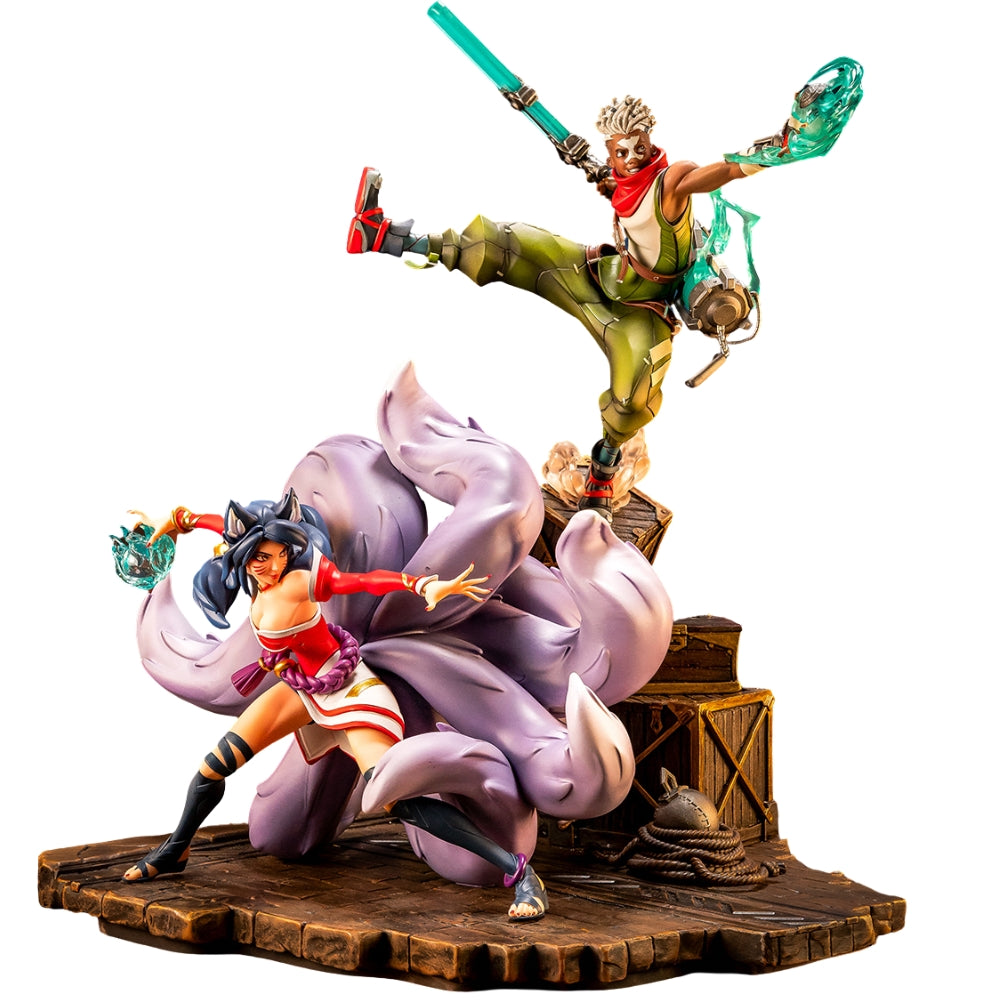 PureArts 2XKO : Ekko &amp; Ahri 1/10 Scale Diorama