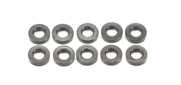 PN Racing 700409C - Mini-Z MR03/04 M2 x 1mm Black Shims 10pcs