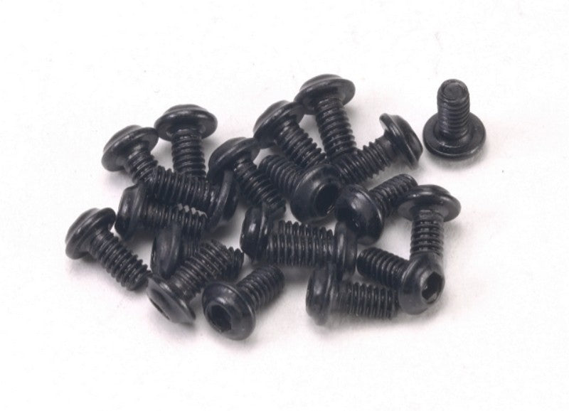 PN Racing M2x8 UFO Head Hardened Carbon Steel Hex Machine Screw (20pcs)