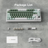 Royal Kludge M75 OLED 81K Taro Milk - RGB ANSI (ENG) wireless