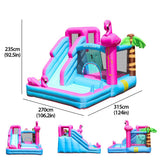 Doctor Dolphin Bounceborg Flamingo inkl. 450W fläkt