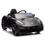 Porsche Spyder 718 RS Elbil med gummihjul – 12V