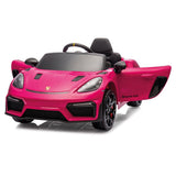 Porsche 718 Spyder RS Elbil med gummihjul – 12V