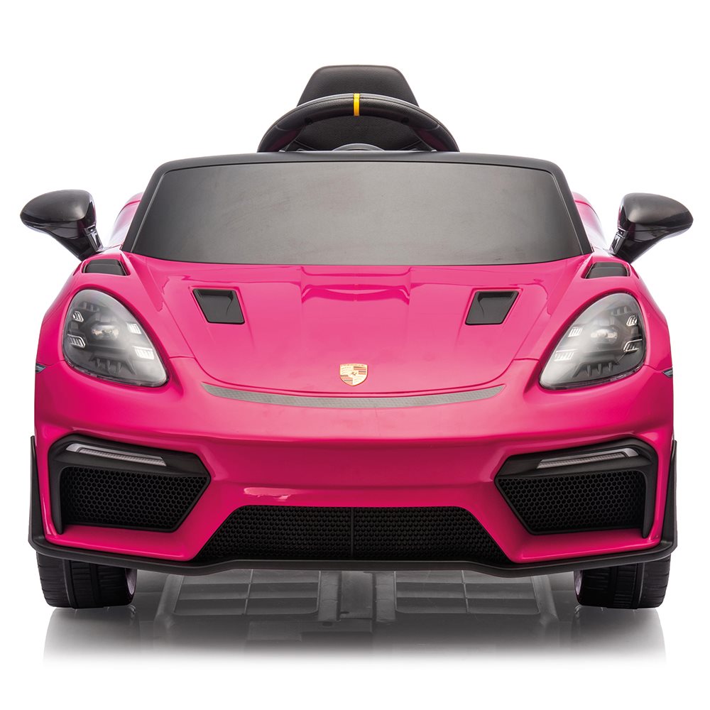 Porsche 718 Spyder RS Elbil med gummihjul – 12V