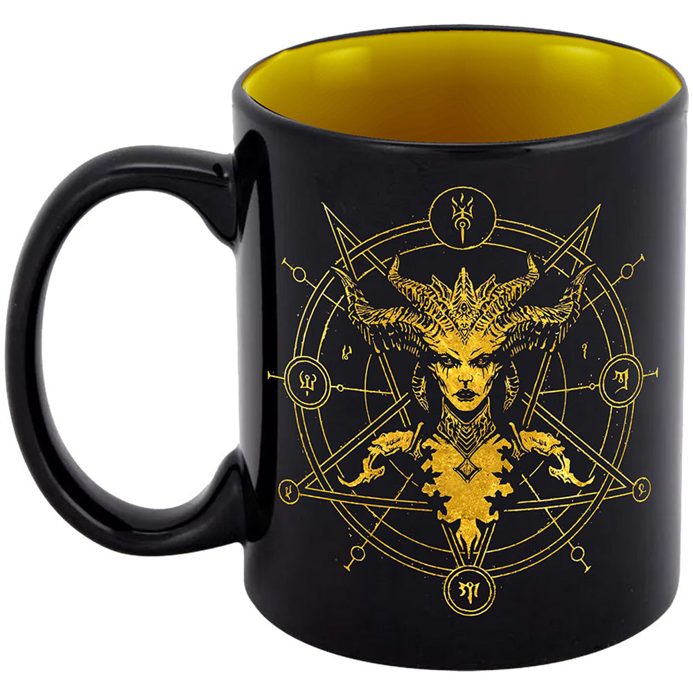 Mug Diablo IV: Lilith "Gold Edition" - 11 OZ (325 ml)  with Gift Packaging