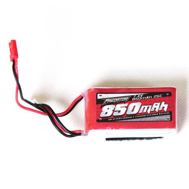7.4V 850mah 25C JST Plug