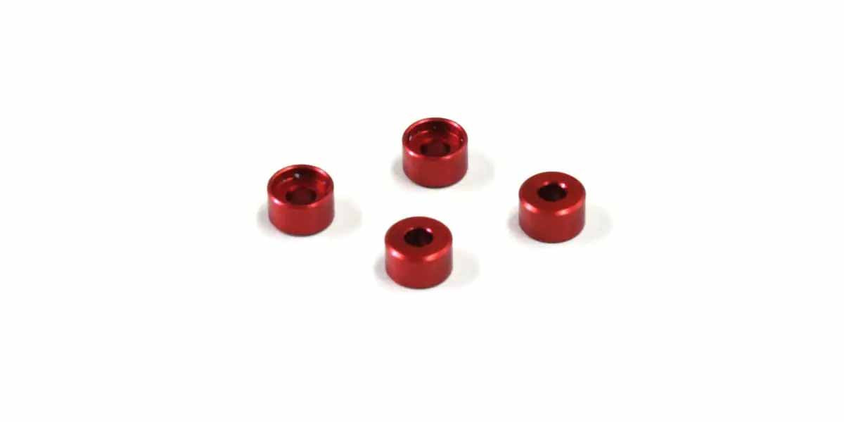 Kyosho Mini-Z MR03 Aluminium Collar for MZW418 (4) 2.5mm/Blue
