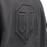 World of Tanks Hoodie with embossing grey, M