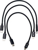 RC3 Cable kit (Type-C-Micro, Type-C-Type-C, Type-C-lightning.)