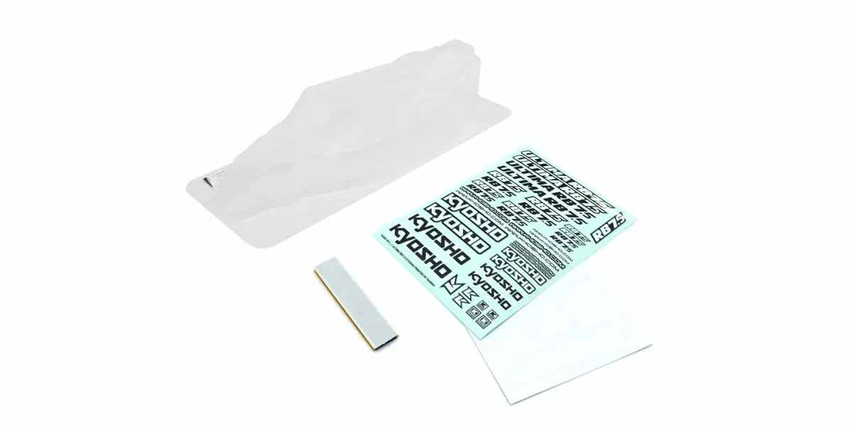 Kyosho Ultima RB7.5 Clear Body Set - LW