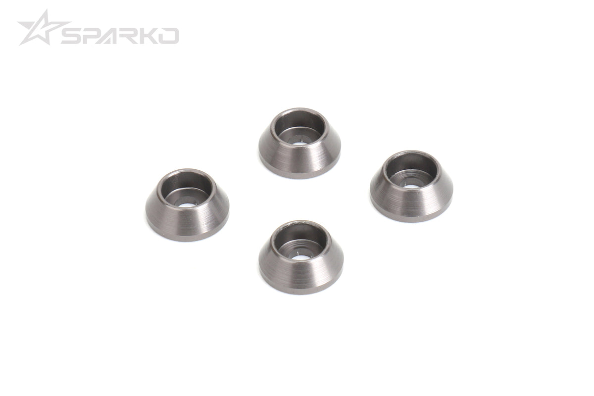 Sparko F8 Aluminum Shock Tower Washers (4)