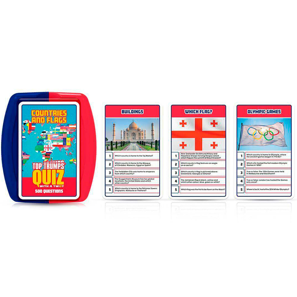 Countries &amp; Flags Top Trumps Quiz Card Game