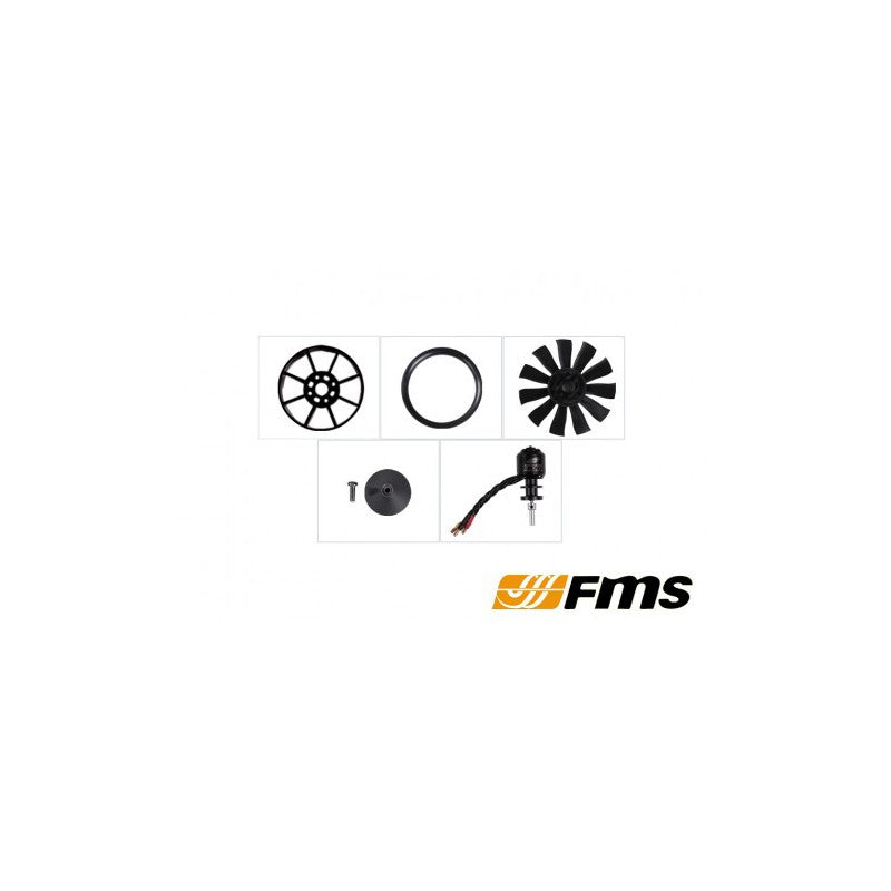 90mm Ducted fan(12-blade) w/o motor