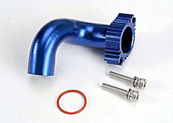 Traxxas 5287 Header Aluminium Blå TRX 2.5/3.3