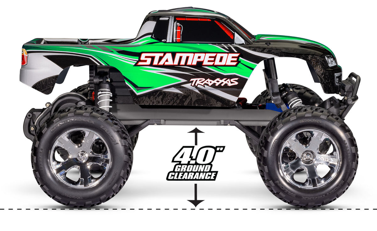 Traxxas Stampede 2WD m. LJUS, batteri och laddare