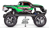 Traxxas Stampede 2WD m. LJUS, batteri och laddare