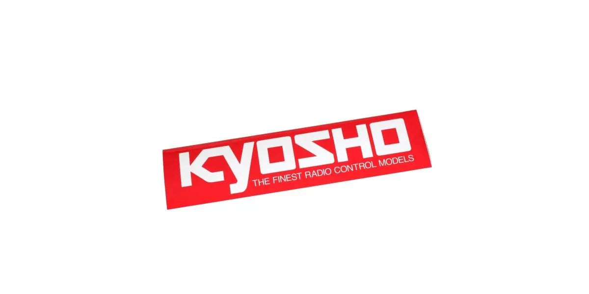 Kyosho Square Sticker Logo (L/360x90mm)