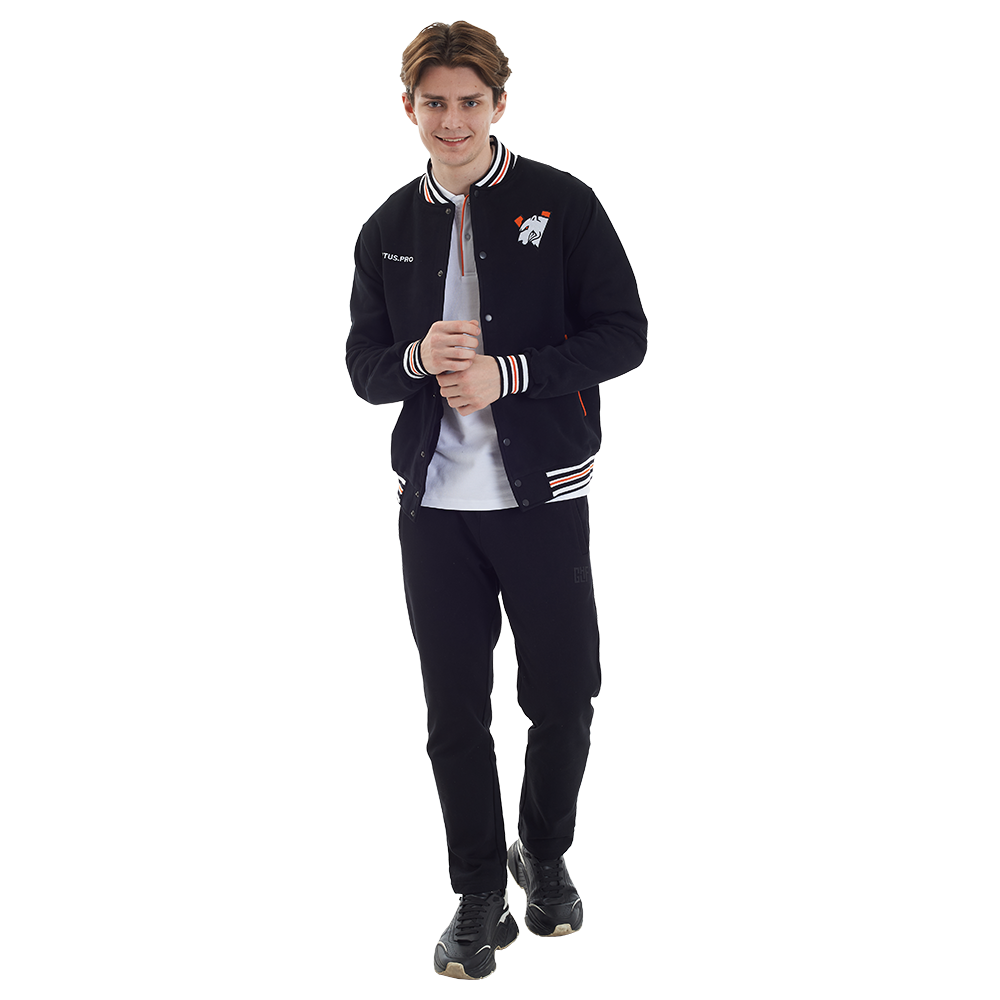 Virtus.pro College jacket black, XL