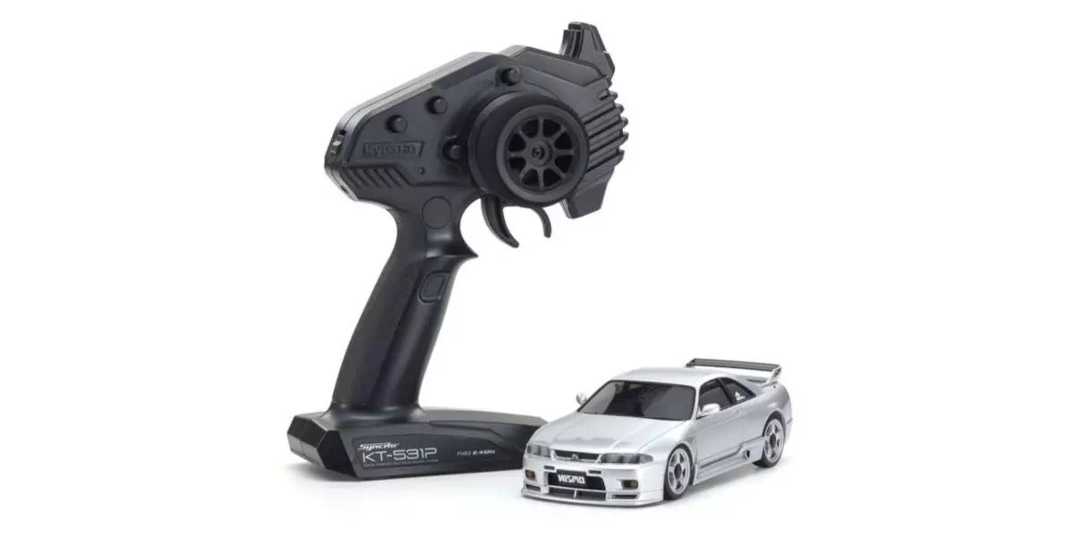 Kyosho Mini-Z AWD Nissan Skyline GT-R R33 Nismo Silver (MA020N-L)