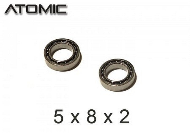 Atomic Oiled Ball Bearing 5 x 8 x 2 (2 pcs)
