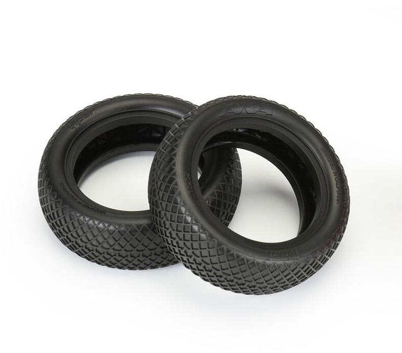 AKA 13232C - Viper 1:10 Buggy Tyre Clay Front 2WD without Insert 2 pcs