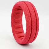 AKA 33033 - 1:10 Buggy 4WD Front Closed Cell Insert V2 Soft Red 2 pcs