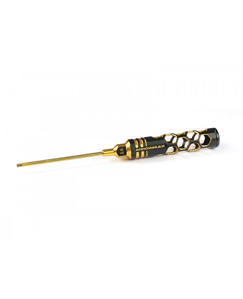 ARROWMAX AM410126BG - ALLEN WRENCH 2.5 X 100MM BLACK GOLDEN
