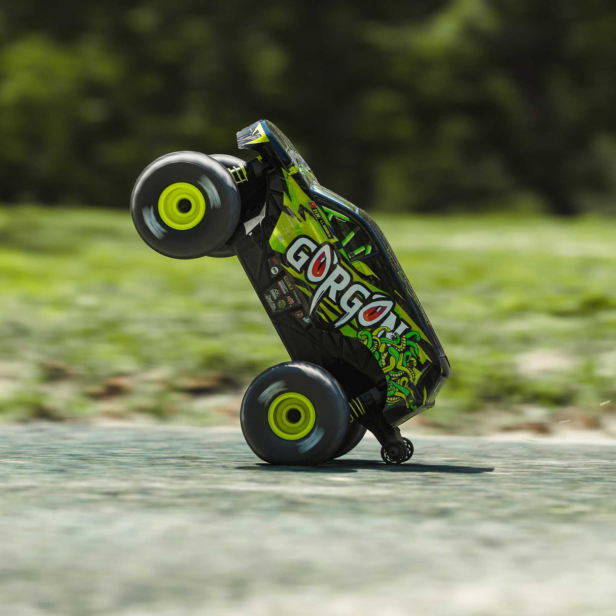 1/16 GORGON GROM 4X4 RTR Brushed Monster Truck (Battery & Charger Included), Yellow