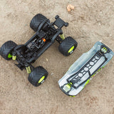1/16 GORGON GROM 4X4 RTR Brushed Monster Truck (Battery & Charger Included), Yellow