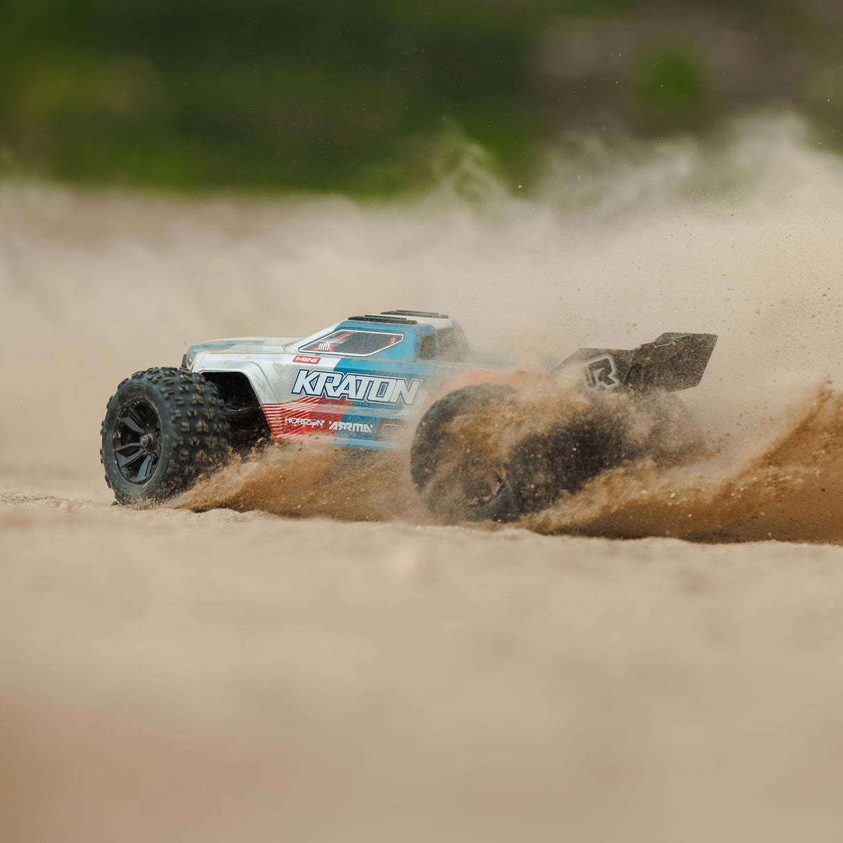 1/16 MINI KRATON 3S DSC 4X4 RTR Brushless Speed Truck (3S Battery & Charger Included) , Red/Blue